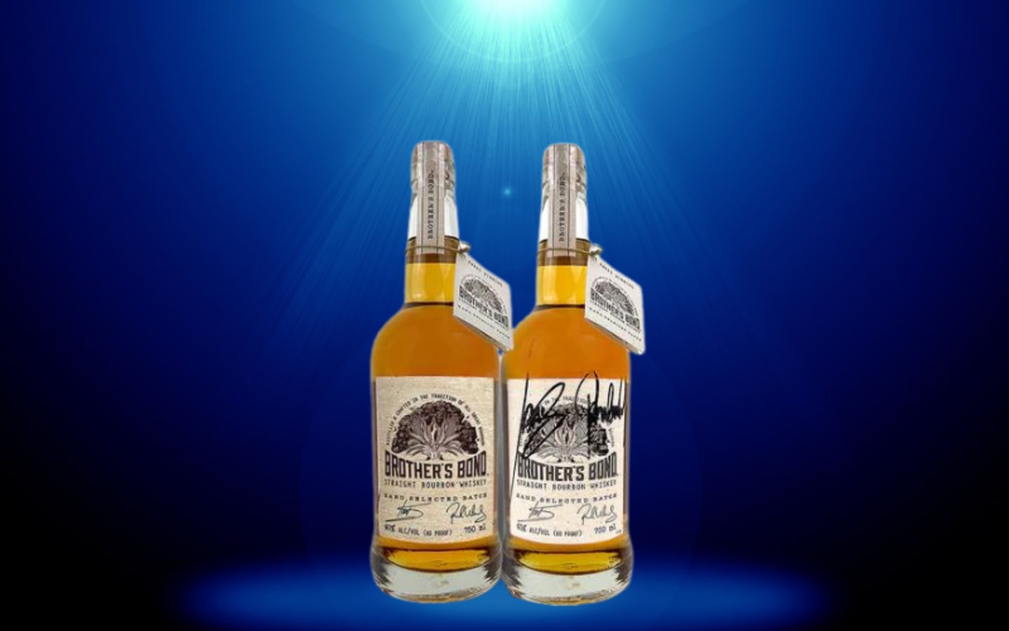 Vampire Diaries Fan Ian Somerhalder Paul Wesley Autographed Limited Edition Whiskey Set