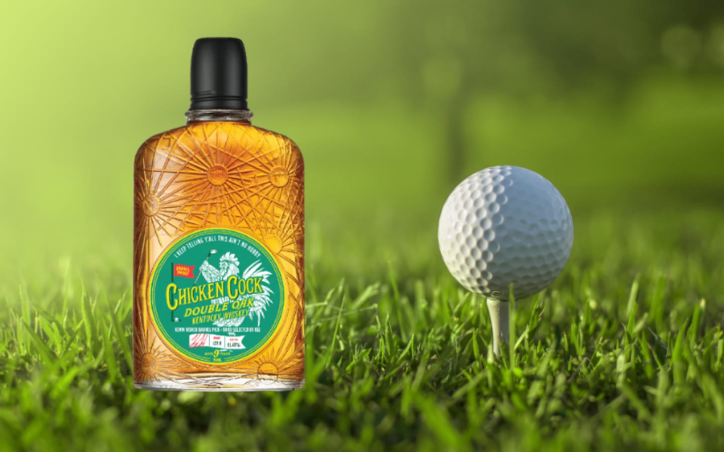 Kevin Kisner and Chicken Cock Whiskey Score HoleinOne with 9YearOld Double Oak Release