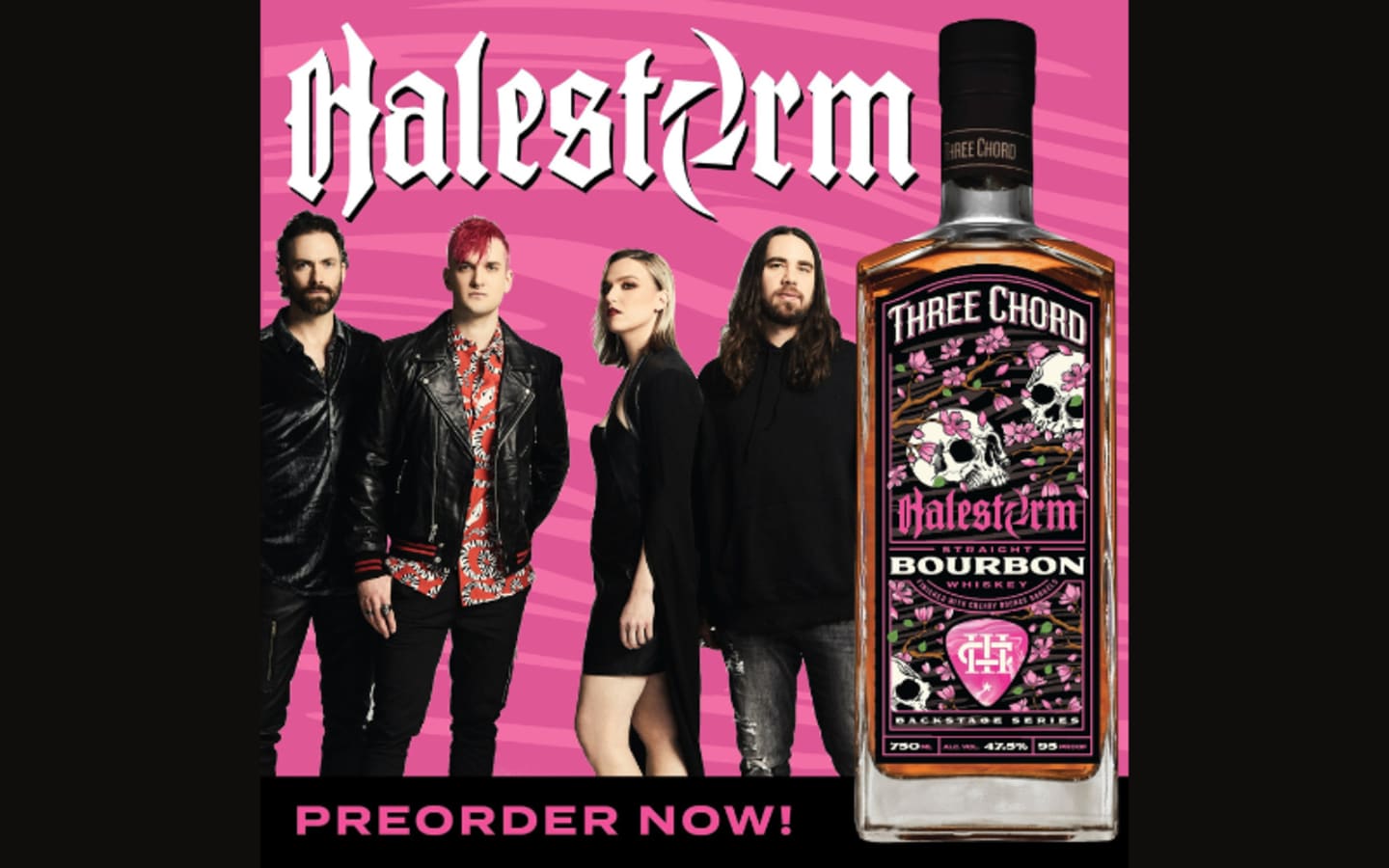 Halestorm and Three Chord Bourbon Team Up for New Bespoke Bourbon Release