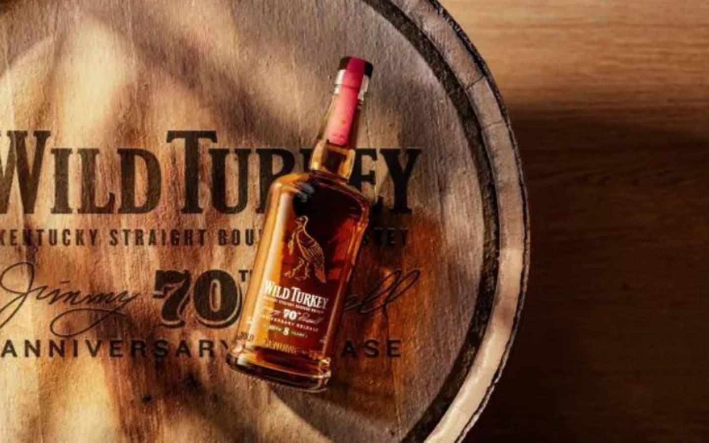 Wild Turkey Celebrates Jimmy Russells 70 Years with Limited Edition 8YearOld Bourbon
