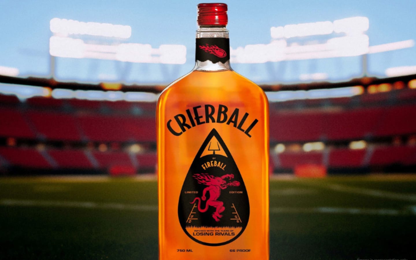 Fireballs New LimitedEdition Whisky Crierball Lets Football Fans Sip on Rivalry Literally
