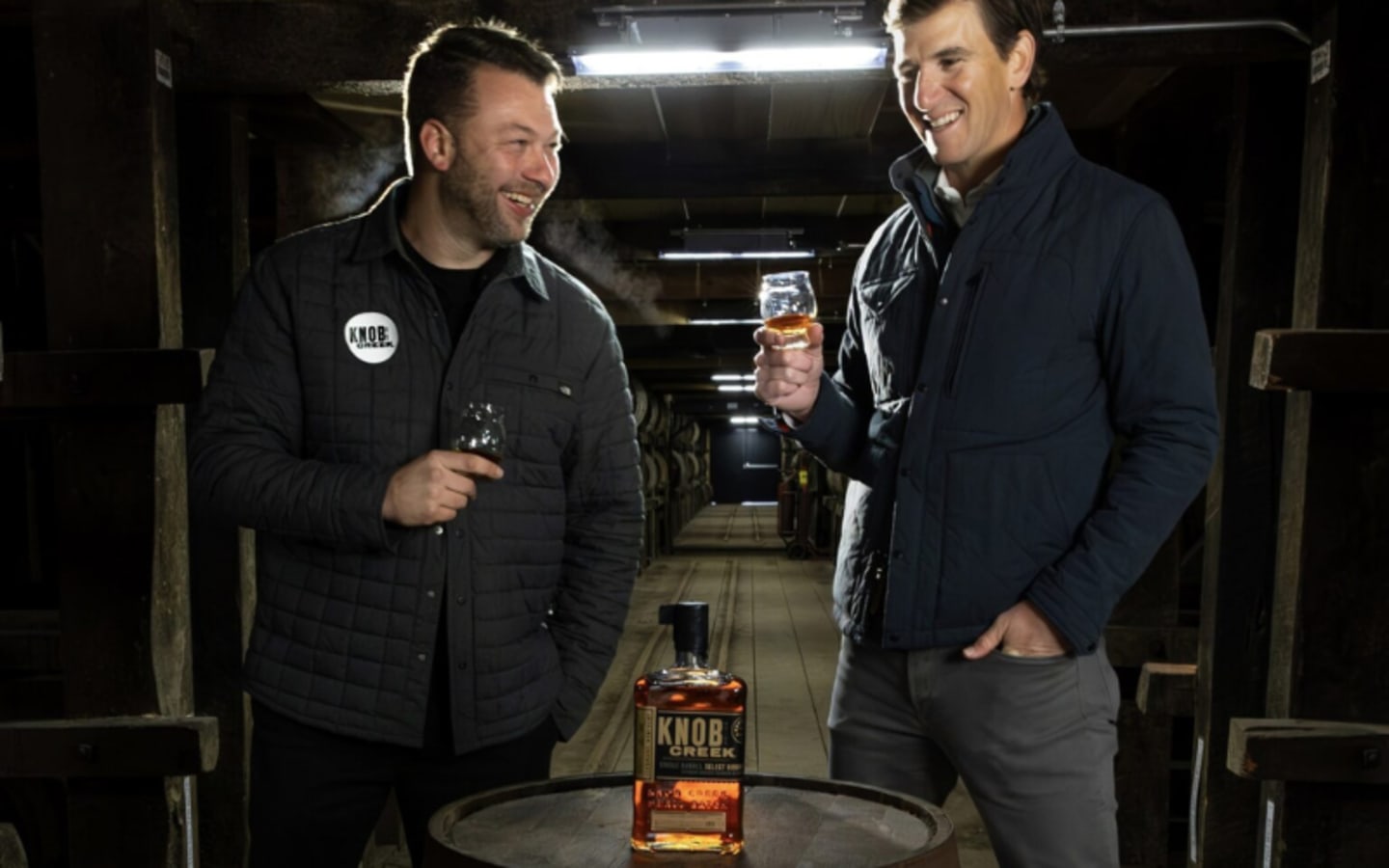 Knob Creek Partners With Eli Manning Releasing A LimitedEdition Single Barrel Bourbon