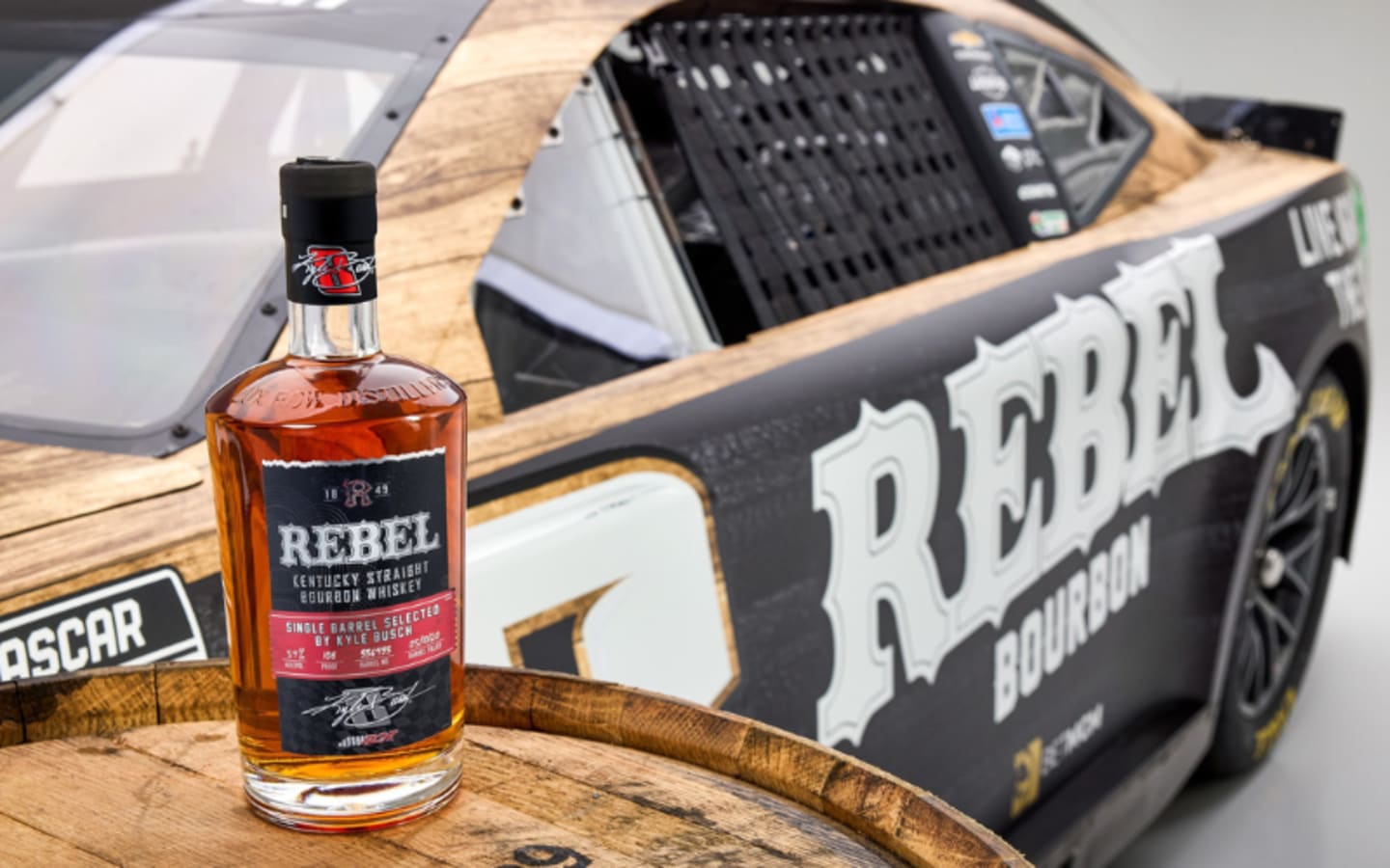 Rebel Bourbon Unveils Kyle Busch 108 Single Barrel Bourbon