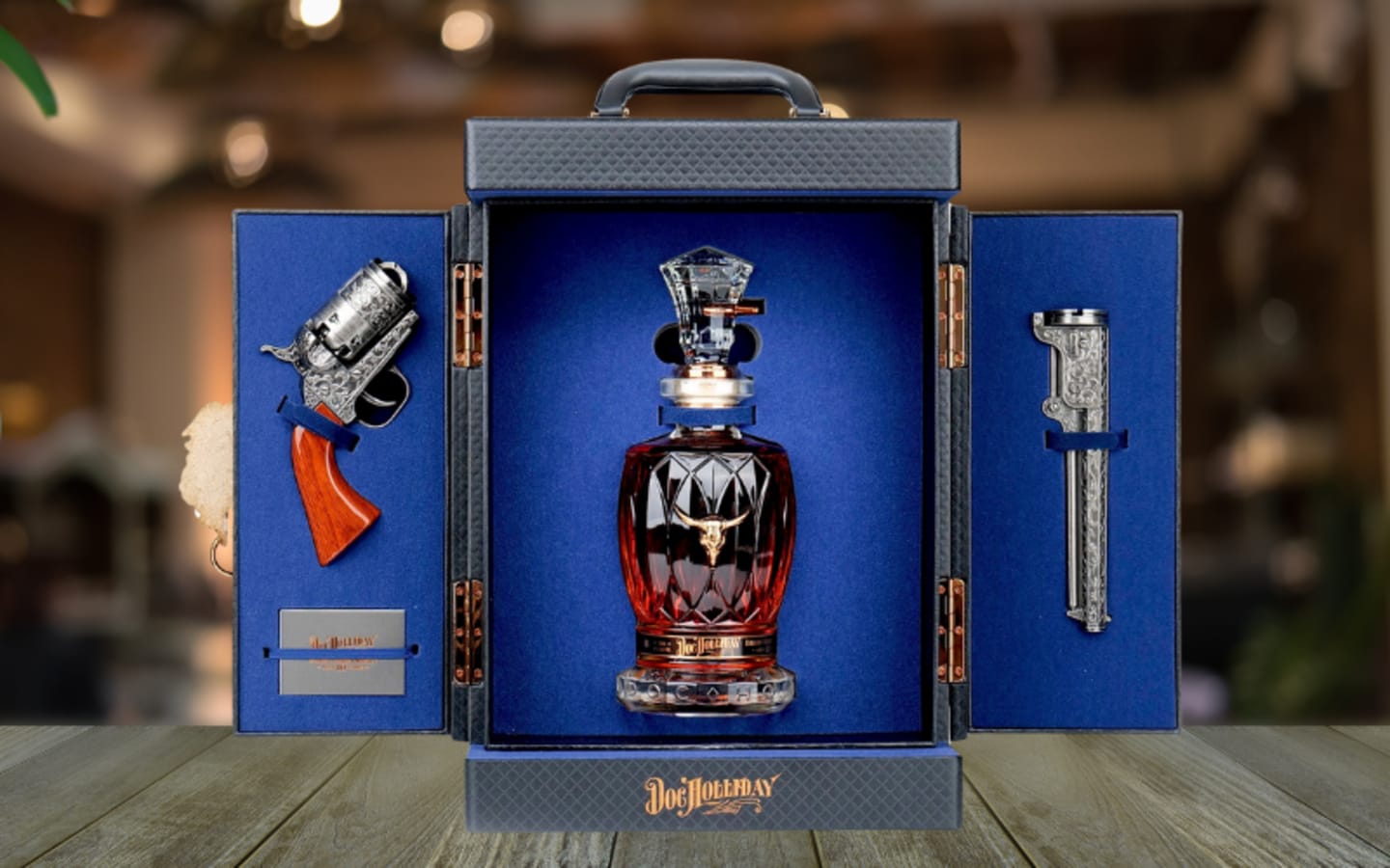 World Whiskey Society Unveils Limited Edition Doc Holliday 10YearOld Bourbon Whiskey Collectors Case