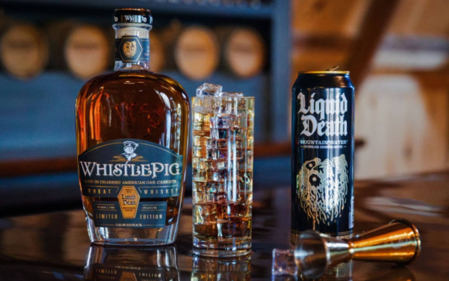 WhistlePig and Liquid Death Craft a New Killer Whiskey