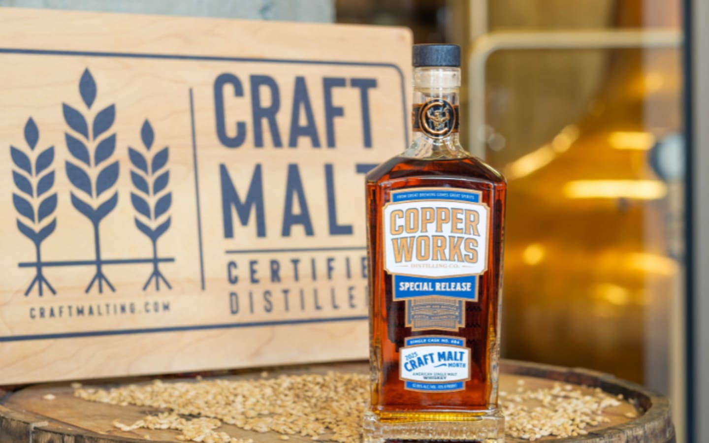 Copperworks New Release Honors Craft Malt Month