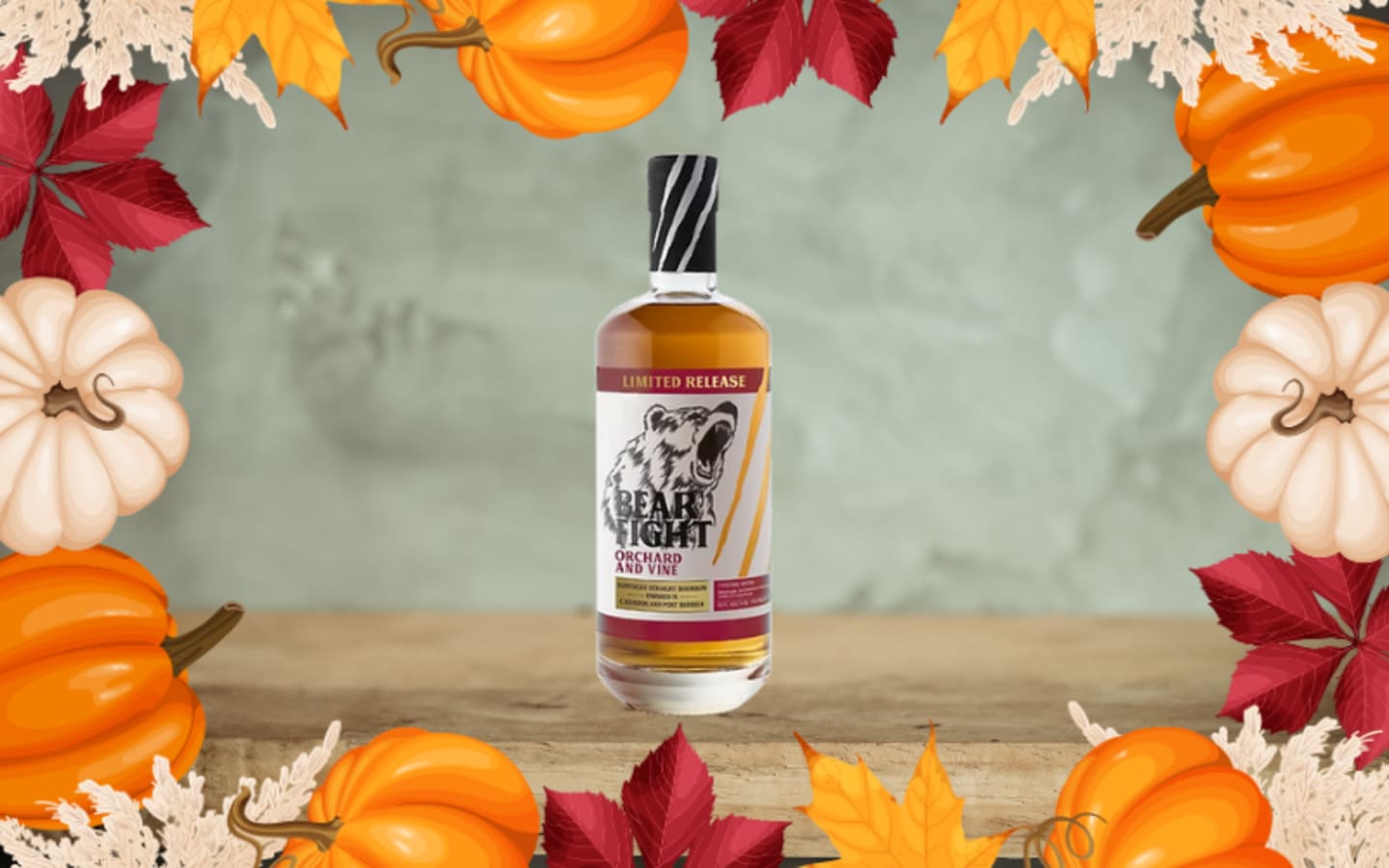 Sipping the Season Bear Fights Orchard Vine Bourbon