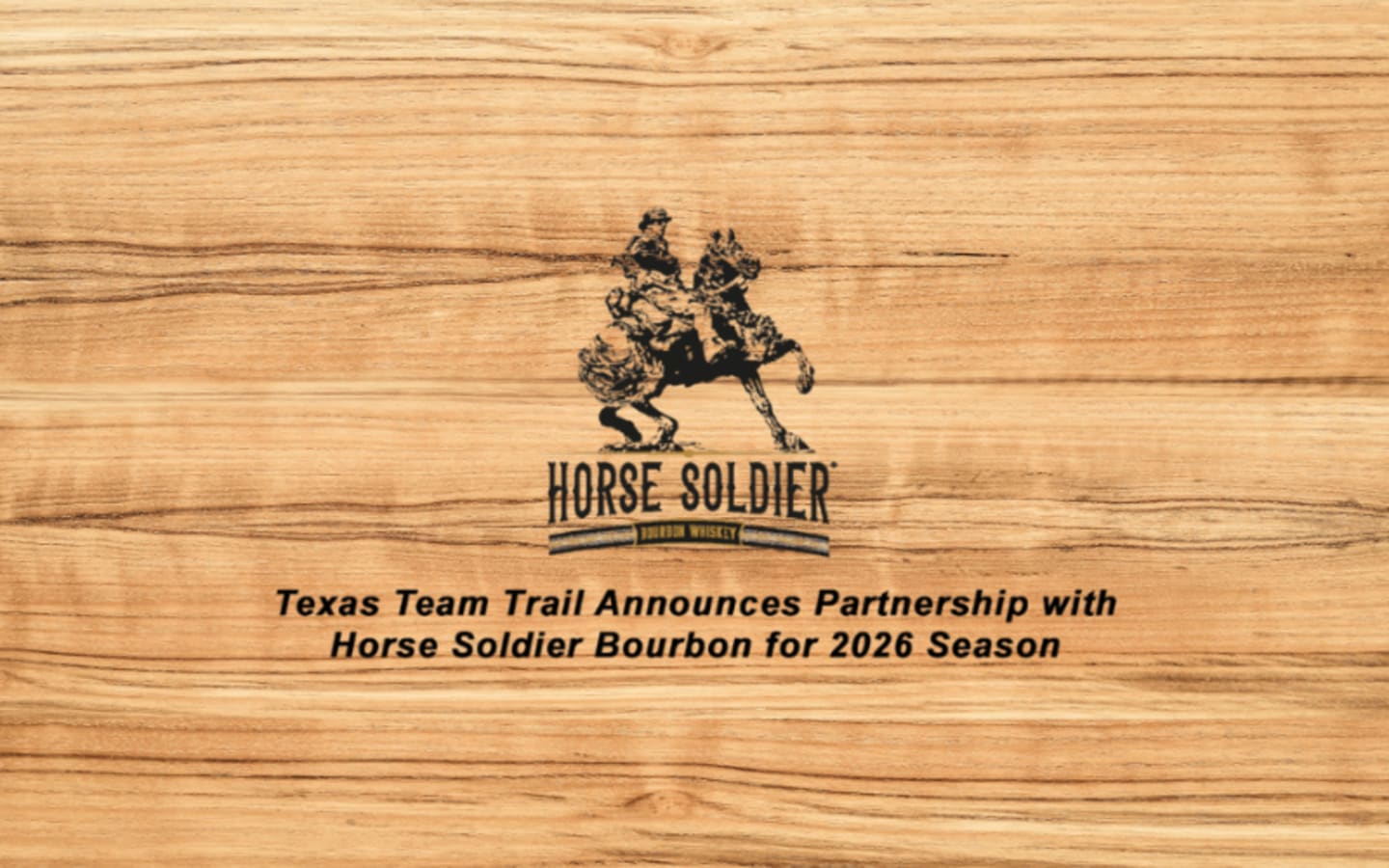 Horse Soldier Bourbon Powers Up Texas Team Trail
