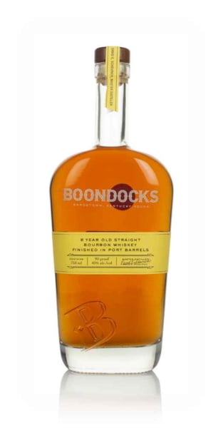 Boondocks 8 Year Old Bourbon 750ml bottle - American Whiskey whisky