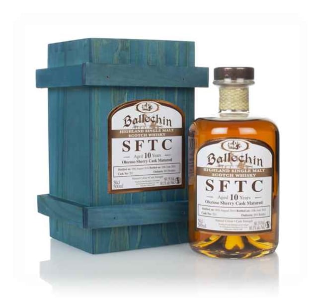 Ballechin 10 Year Old 2010 - Straight From The Cask 700ml bottle - Scotch Whisky whisky