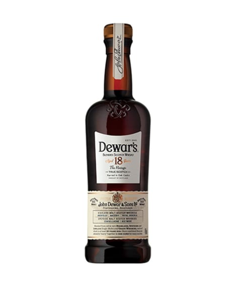Dewar's 18 Year Old 750ml bottle - Scotch Whisky whisky