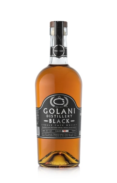 Golani Black Single Grain 700ml bottle - Israeli Whiskies whisky