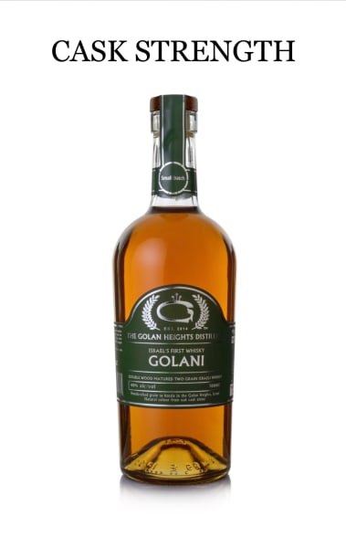 Golani Rishon Whisky - Cask Strength Version 700ml bottle - Israeli Whiskies whisky