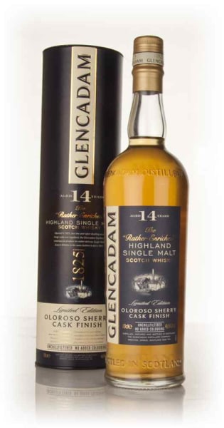 Glencadam 14 Year Old Oloroso Sherry Cask Finish 700ml bottle - Scotch Whisky whisky