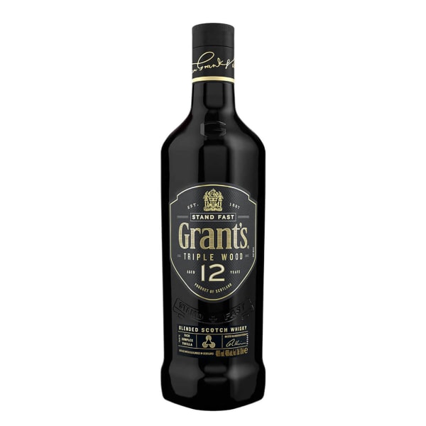 Grant's Triple Wood 12 Blended Scotch Whisky 700ml bottle - Scotch Whisky whisky