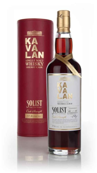 Kavalan Solist Sherry Cask Matured 700ml bottle - Taiwanese Whisky whisky