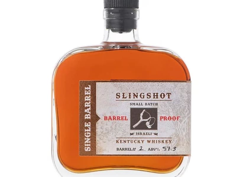Legends Distillery Slingshot Single Barrel Cask Strength 700ml bottle - Israeli Whiskies whisky