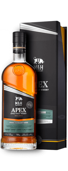 Milk & Honey Apex - Peated STR Cask 700ml bottle - Israeli Whiskies whisky
