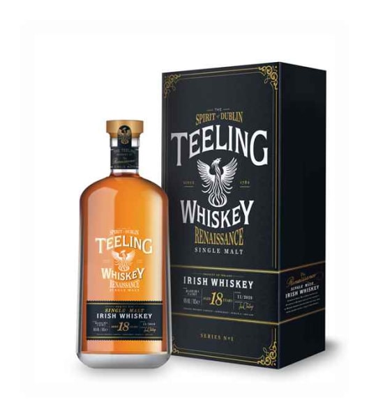 Teeling 18 Year Old - The Renaissance Series 1 700ml bottle - Irish Whiskey whisky