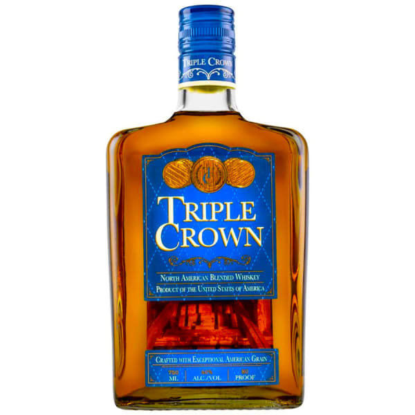 Triple Crown Blended Whiskey 1000ml bottle - American Whiskey whisky
