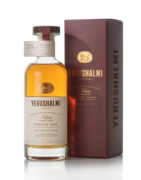 Yerushalmi Solum Pirate Oak Single Cask 700ml bottle - Israeli Whiskies whisky