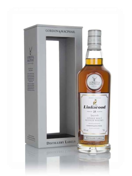 Linkwood 25 Year Old - Distillery Labels (Gordon & MacPhail) 700ml bottle - Scotch Whisky whisky