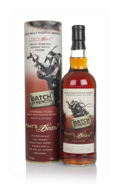 Peat's Beast Batch Strength - Pedro Ximénez Finish 700ml bottle - Scotch Whisky whisky