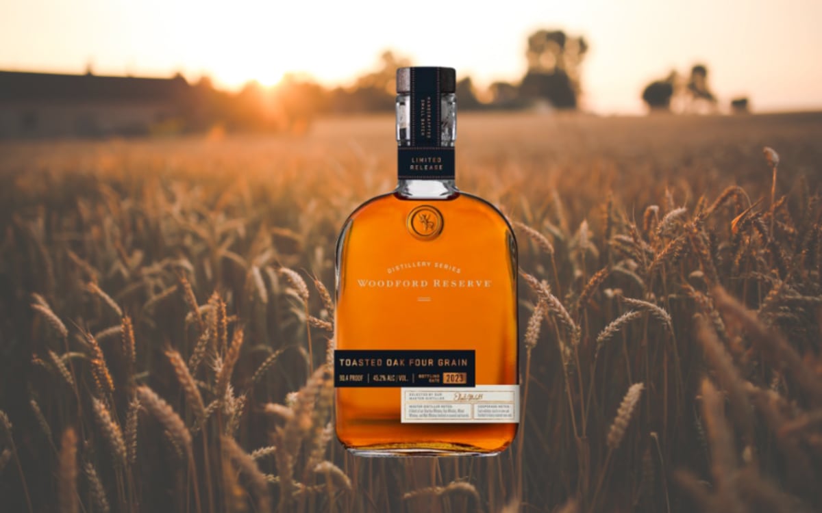 Woodford Reserve's New Toasted Oak Four Grain: A Limited-Edition Whiskey Sensation