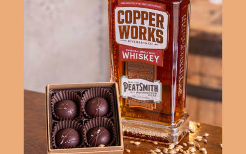 Peat Whiskey Caramels: Copperworks' Bold Dessert Move