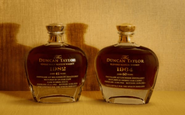 Duncan Taylor Unveils Rare 60-Year-Old Lochside Whisky and 41-Year-Old Miltonduff