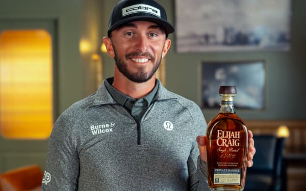 Max Homa and Elijah Craig Collaborate for an Exclusive Toasted Barrel Bourbon Pick