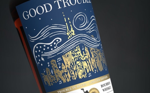 Trouble in Blues: The Limited Edition Bourbon From Good Trouble 