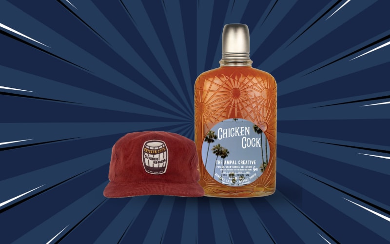 Chicken Cock Whiskey Limited Edition Bourbon Collaboration With Apparel Company