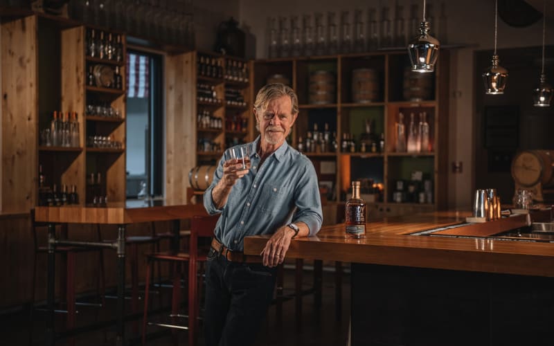 Celebrity Collaboration? Or Just Two Neighbors Teaming Up? Actor William H. Macy Releases a Bottled-In-Bond Rye Whiskey