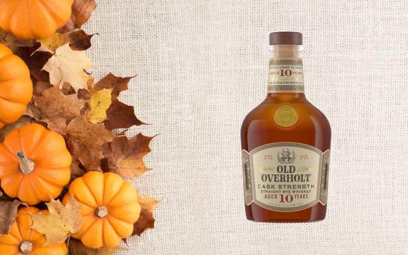 Old Overholt Unveils Rare 10 Year Old Cask Strength Rye Whiskey Just In Time For Fall