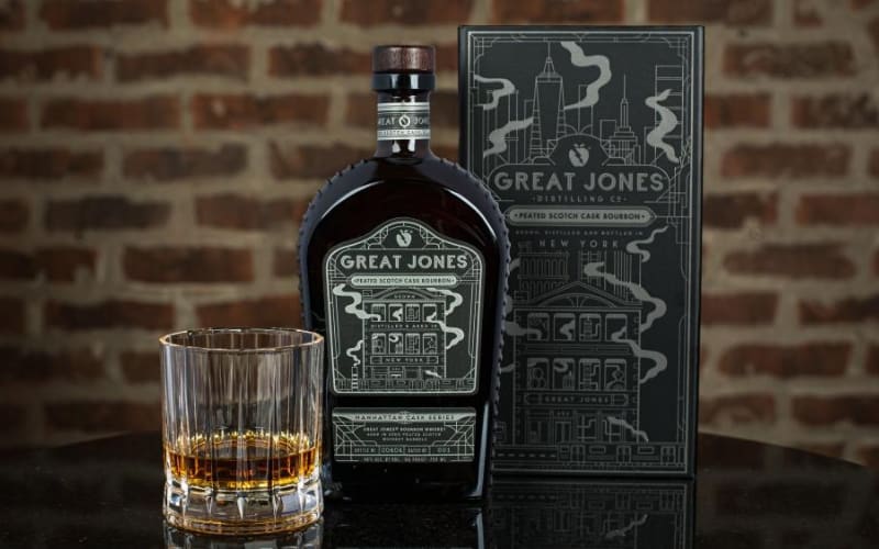 Great Jones Distilling Co Unveils Exclusive Peated Scotch Cask Bourbon