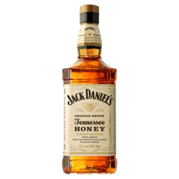 Jack Daniel's Tennessee Honey 1L 1000ml bottle - American Whiskey whisky
