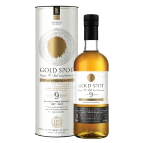 Gold Spot 9 Year Old 700ml bottle - Irish Whiskey whisky