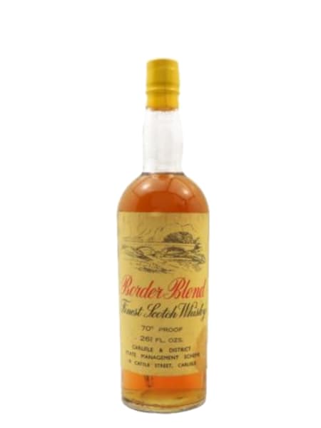 Border Blend Finest Scotch Whisky Carlisle State Management 1970’s Bottling 700ml bottle - Scotch Whisky whisky