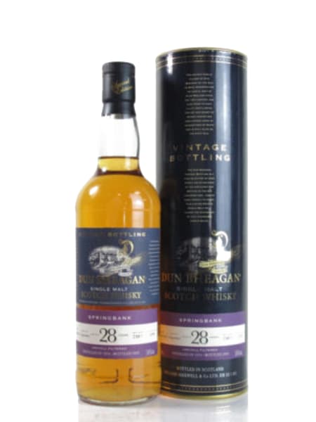 Springbank 1974 Dun Bheagan 28 Year Old 700ml bottle - Scotch Whisky whisky