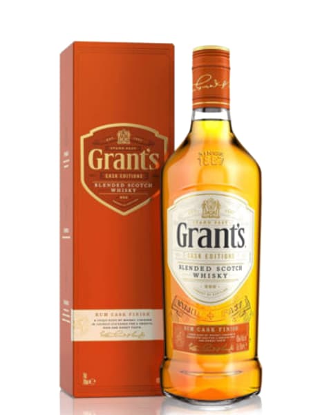 Grant's Cask Editions - Rum Cask Finish 700ml bottle - Scotch Whisky whisky