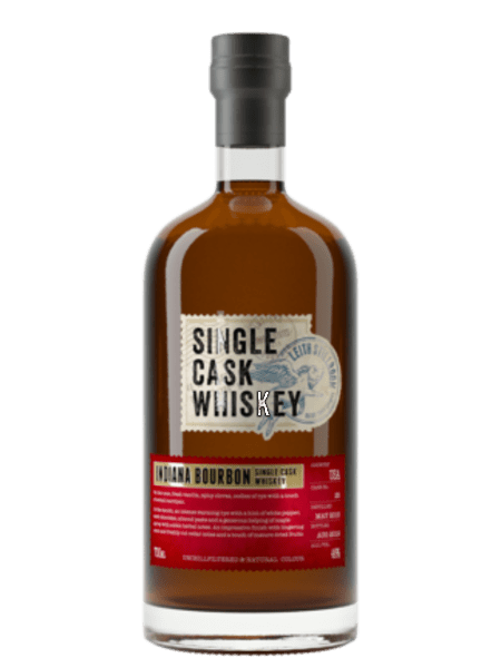 Leith Stillroom 4 Year Old Indiana Bourbon 2015 Single Cask 700ml bottle - American Whiskey whisky