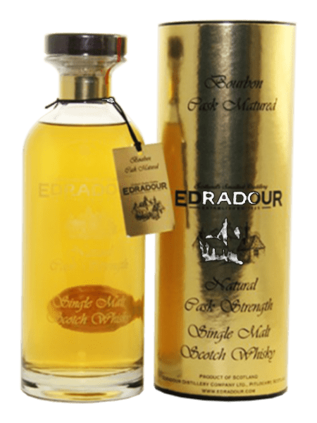 Edradour 13 Year Old 2007 Bourbon Cask Matured Natural Cask Strength - Ibisco Decanter (59.2%) 700ml bottle - Scotch Whisky whisky