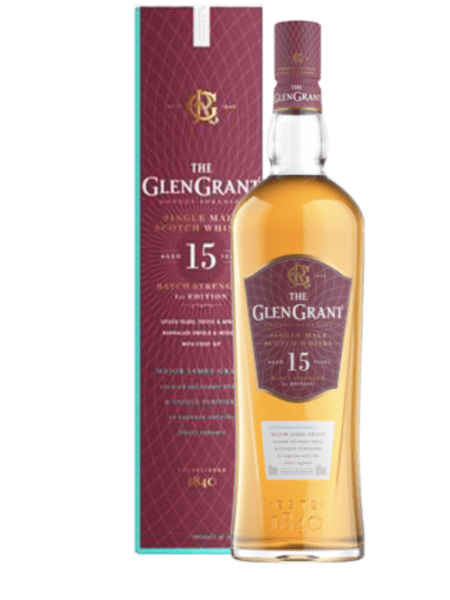 Glen Grant 15 Year Old Batch Strength 700ml bottle - Scotch Whisky whisky