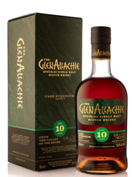 GlenAllachie 10 Year Old Cask Strength (Batch 7) 700ml bottle - Scotch Whisky whisky