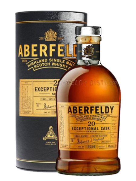 Aberfeldy 20 Year Old Exceptional Cask Series 700ml bottle - Scotch Whisky whisky