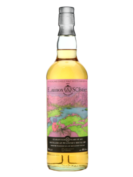 Pulteney 13 Year Old Equinox & Solstice Spring 2022 (Whisky Sponge & Decadent Drinks) 700ml bottle - Scotch Whisky whisky