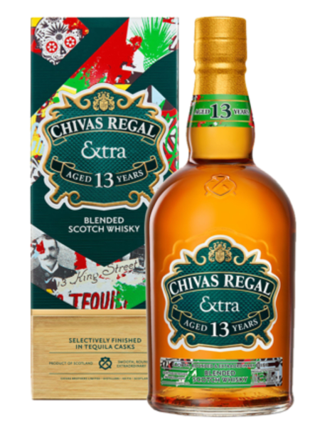 Chivas Regal Extra 13 Year Old Tequila Cask 700ml bottle - Scotch Whisky whisky