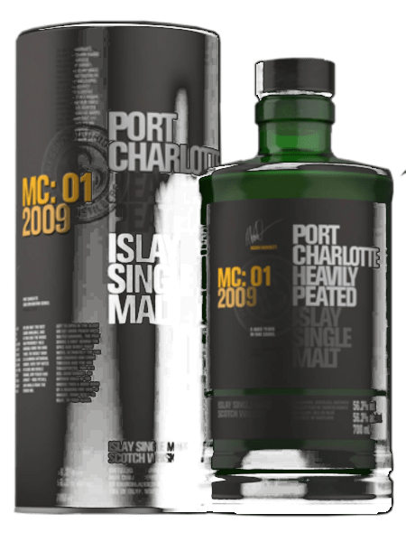 Port Charlotte 9 Year Old 2009 700ml bottle - Scotch Whisky whisky
