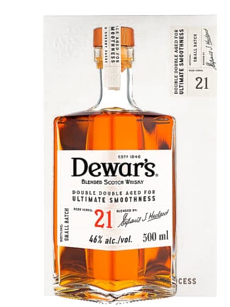 Dewars 21 Year Old 500ml bottle - Scotch Whisky whisky